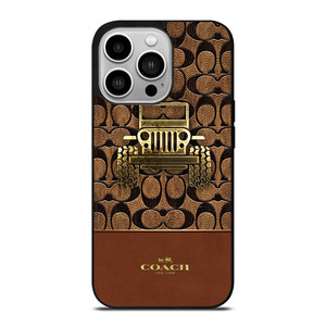 COACH NEW YORK JEEP iPhone 14 Pro Max Case Cover